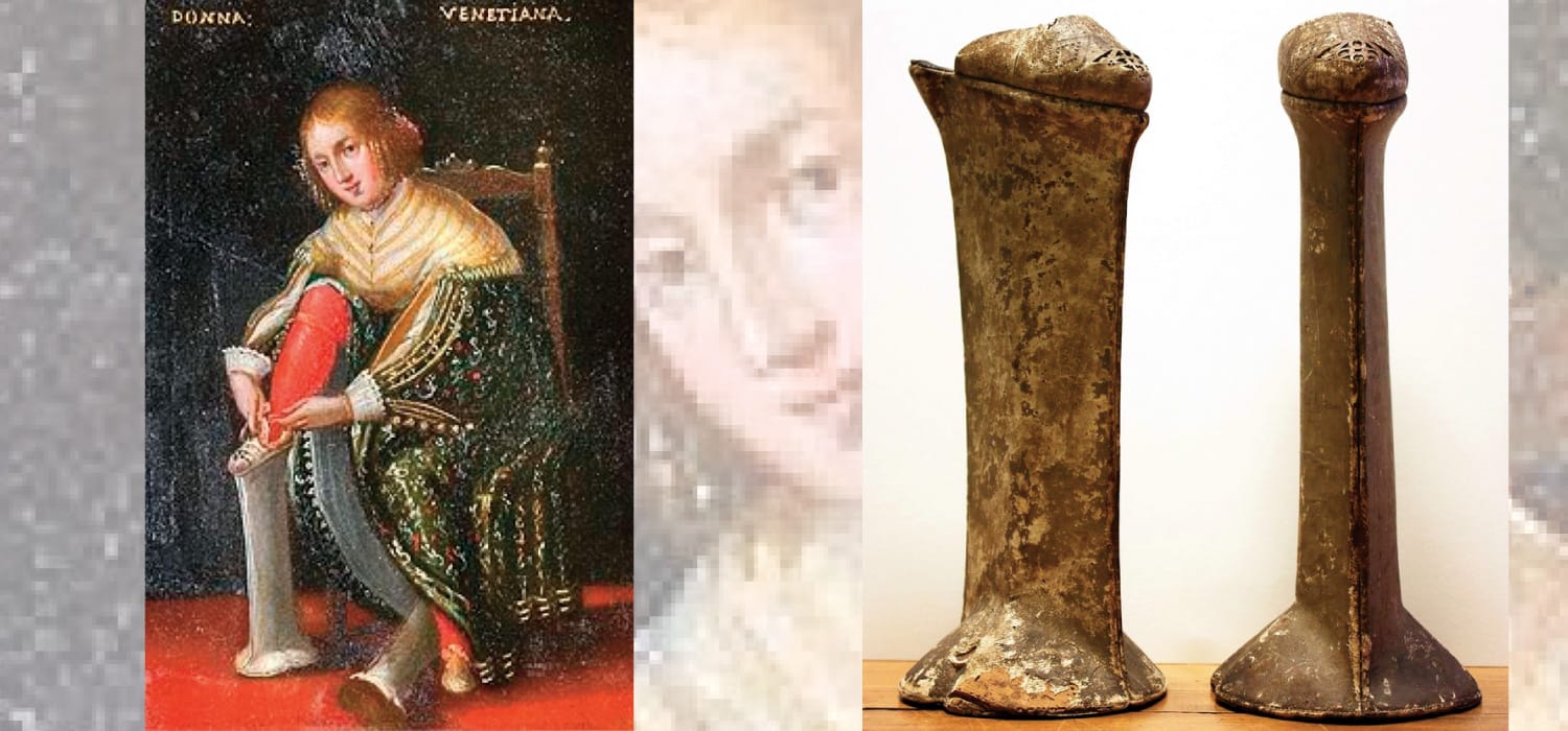 Altro che zeppa: ecco le antiche Chopine, veri e propri trampoli