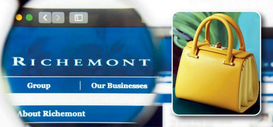 Richemont speak out: caution, especially on cash, is recommended