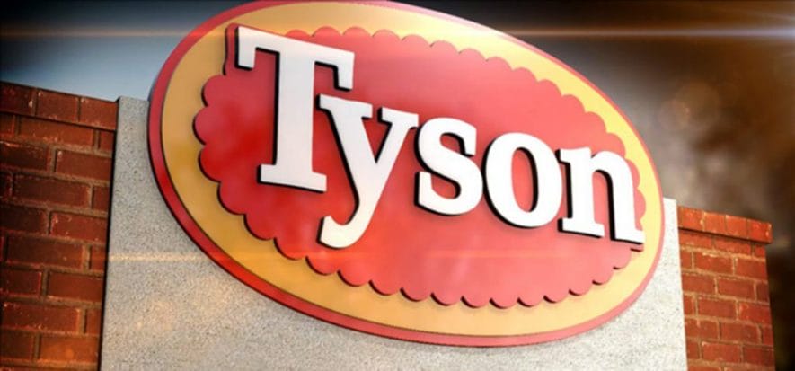 CRV stende Tyson Foods: nel terzo trimestre schizzano i costi