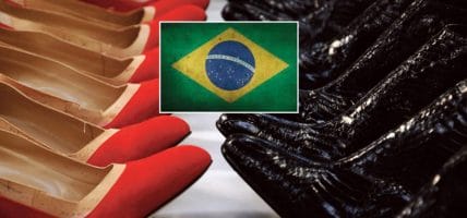 xport della scarpa brasiliana fa -32,7%