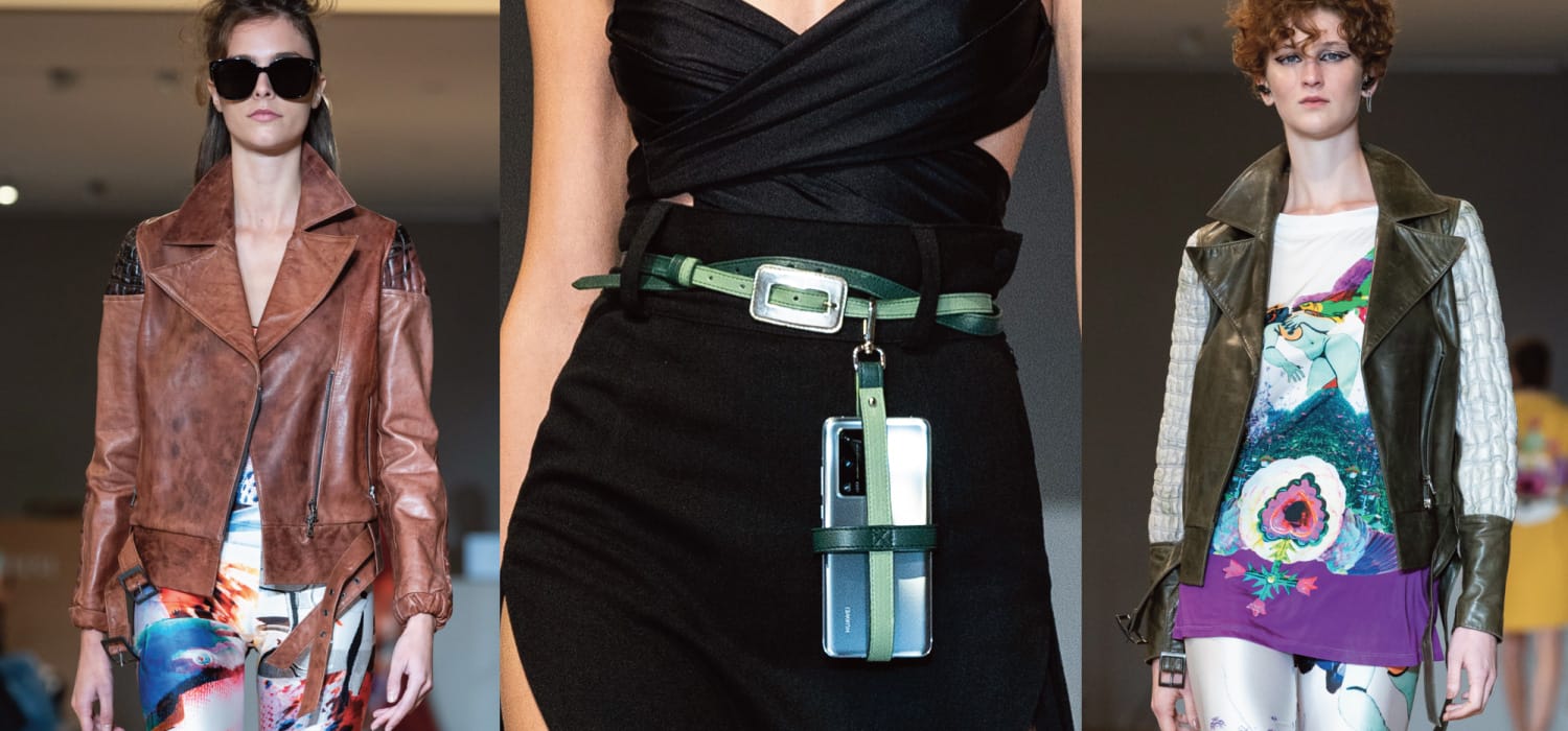 MFW, Francesca Liberatore: pelle, tecnologia e beneficenza