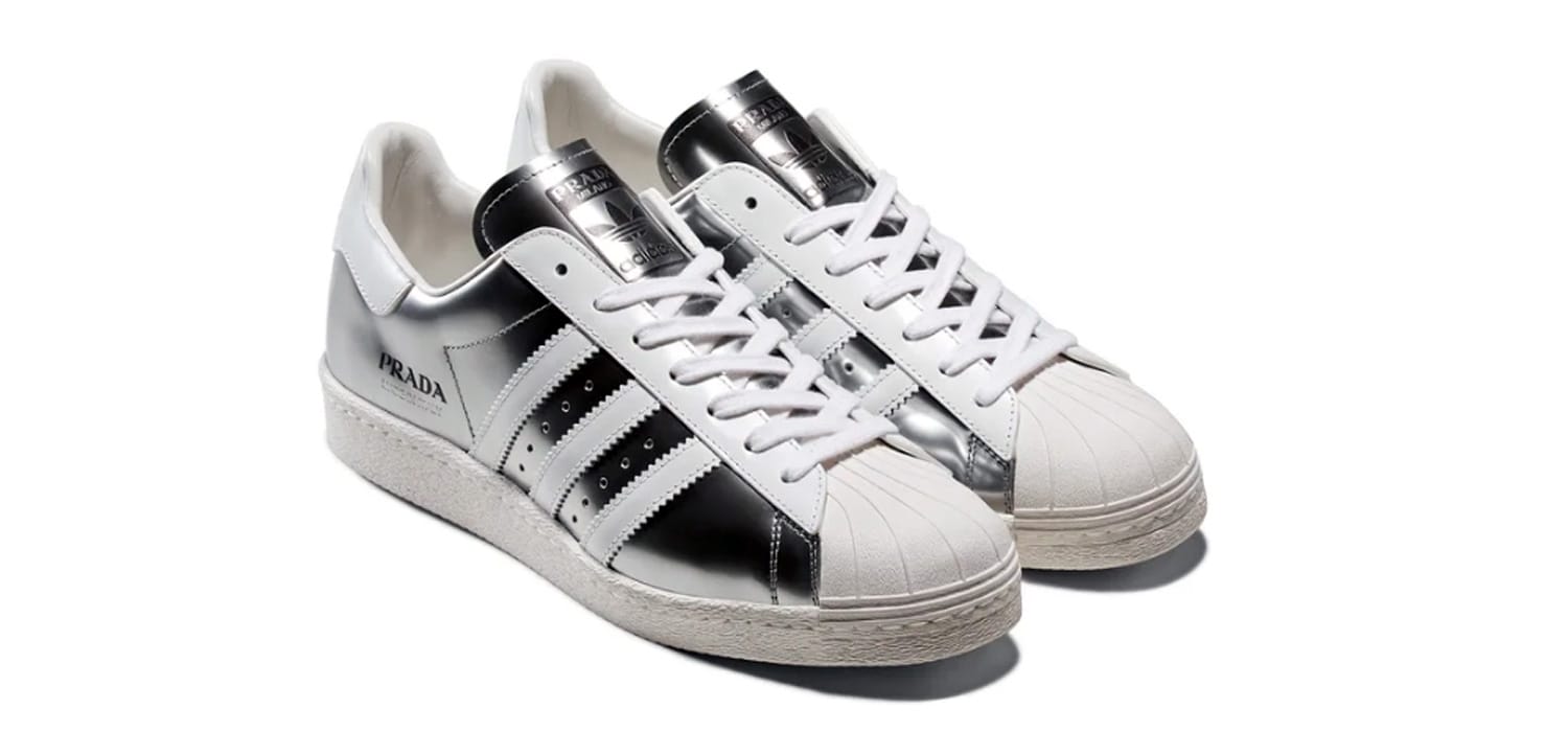 Superstar by Prada and Adidas are a made in Italy masterwork