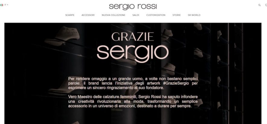 Sergio Rossi riparte da Sergio Rossi: la collezione è un omaggio