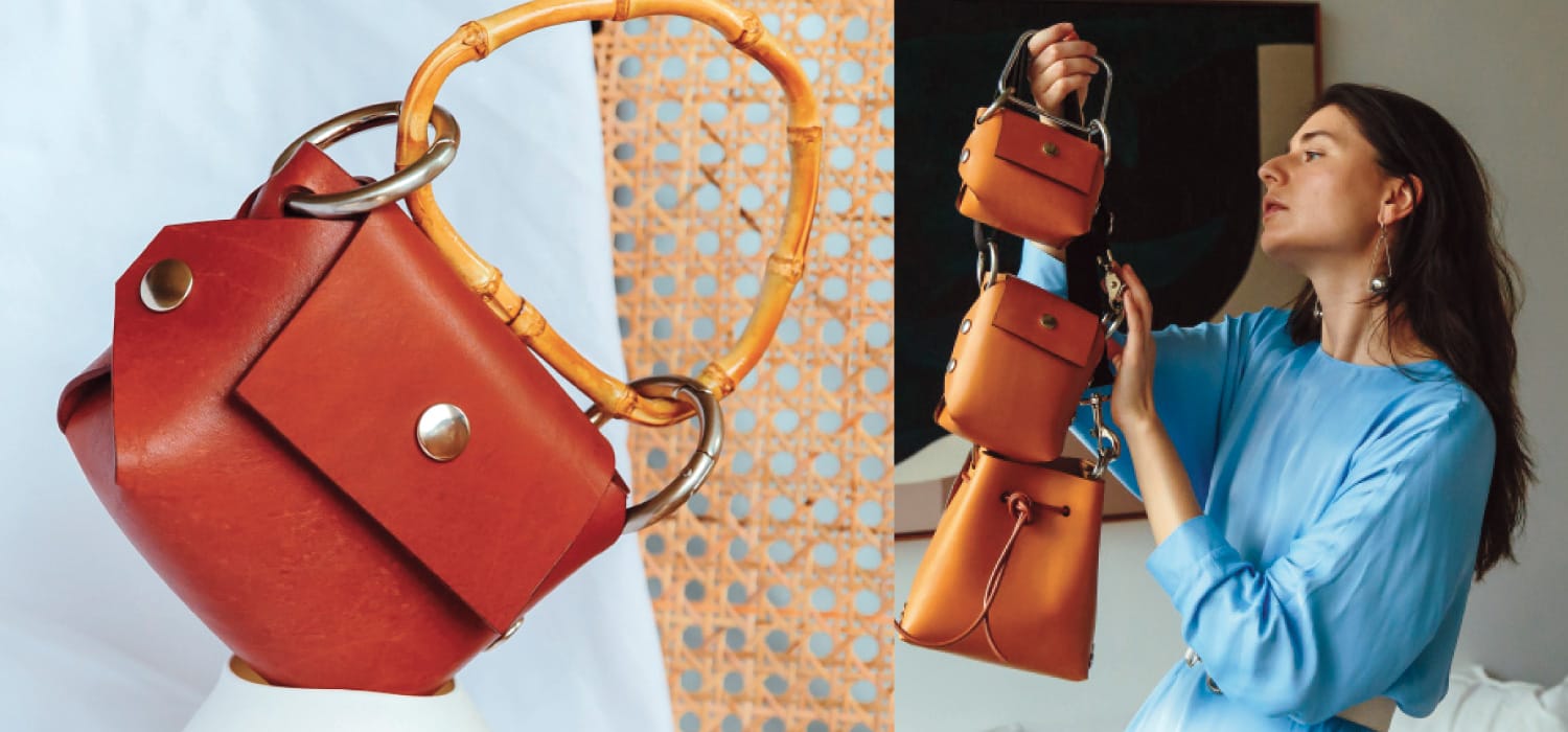 Katya Komarova, dalle sfilate alle borse (con le pelli italiane)