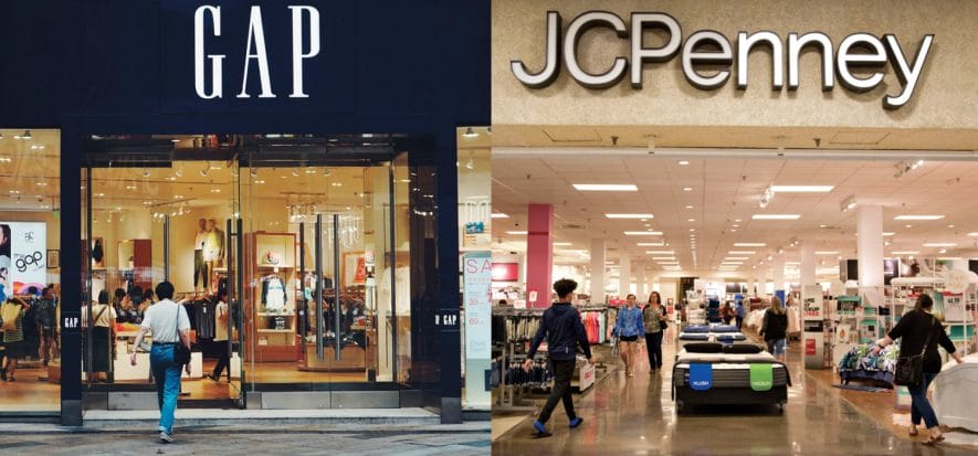 Gap crolla e sforbicia, JC Penney spera: la lotta del retail USA