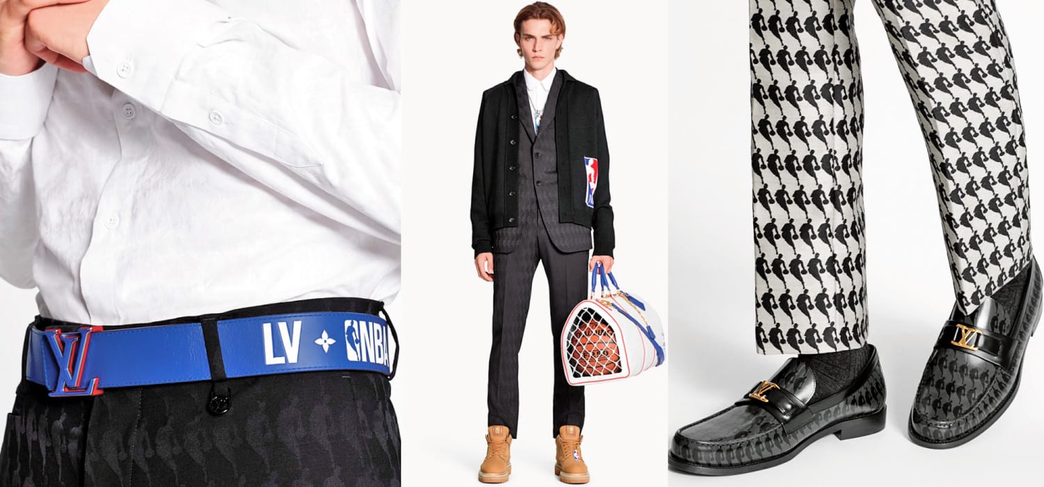 The first item of the new Louis Vuitton x NBA collection revealed?