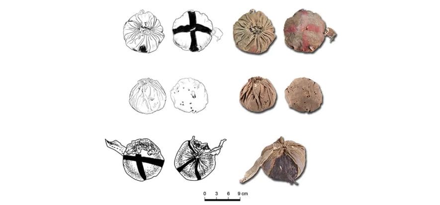 A Chinese discovery: 3 nearly 3.000-year-old leather balls