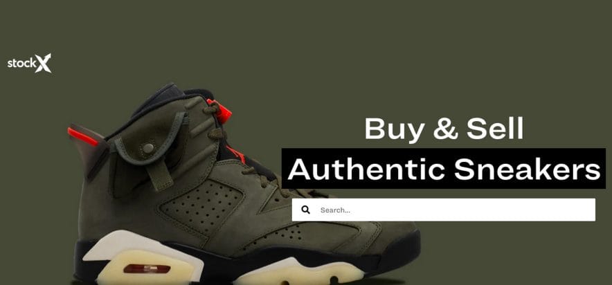 Even second-hand sneakers fly high: such is the case of StockX portal