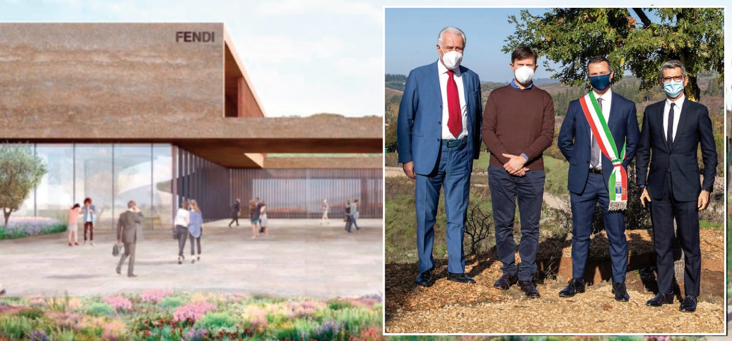 Bagno a Ripoli, con la posa della prima pietra nasce Fendi Factory