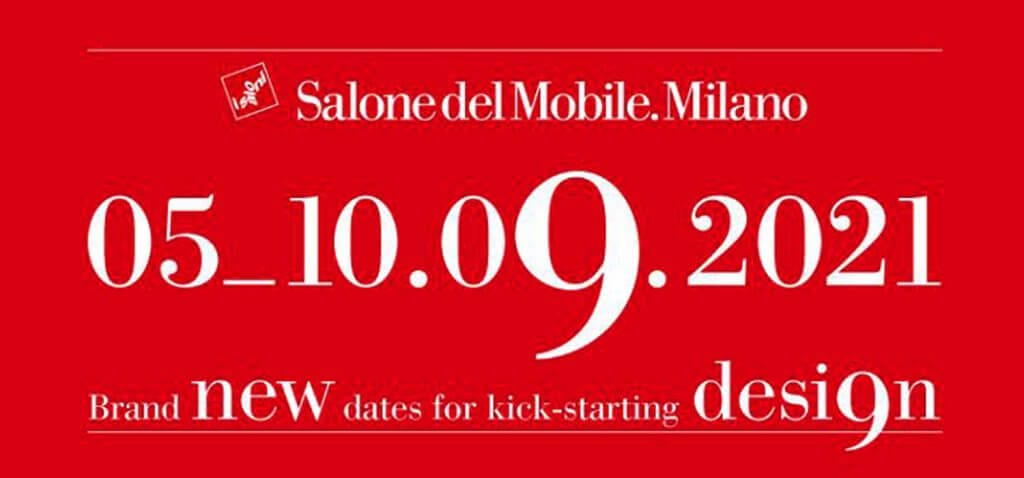 The Salone del Mobile will get back to the fair on 5-10 September 2021