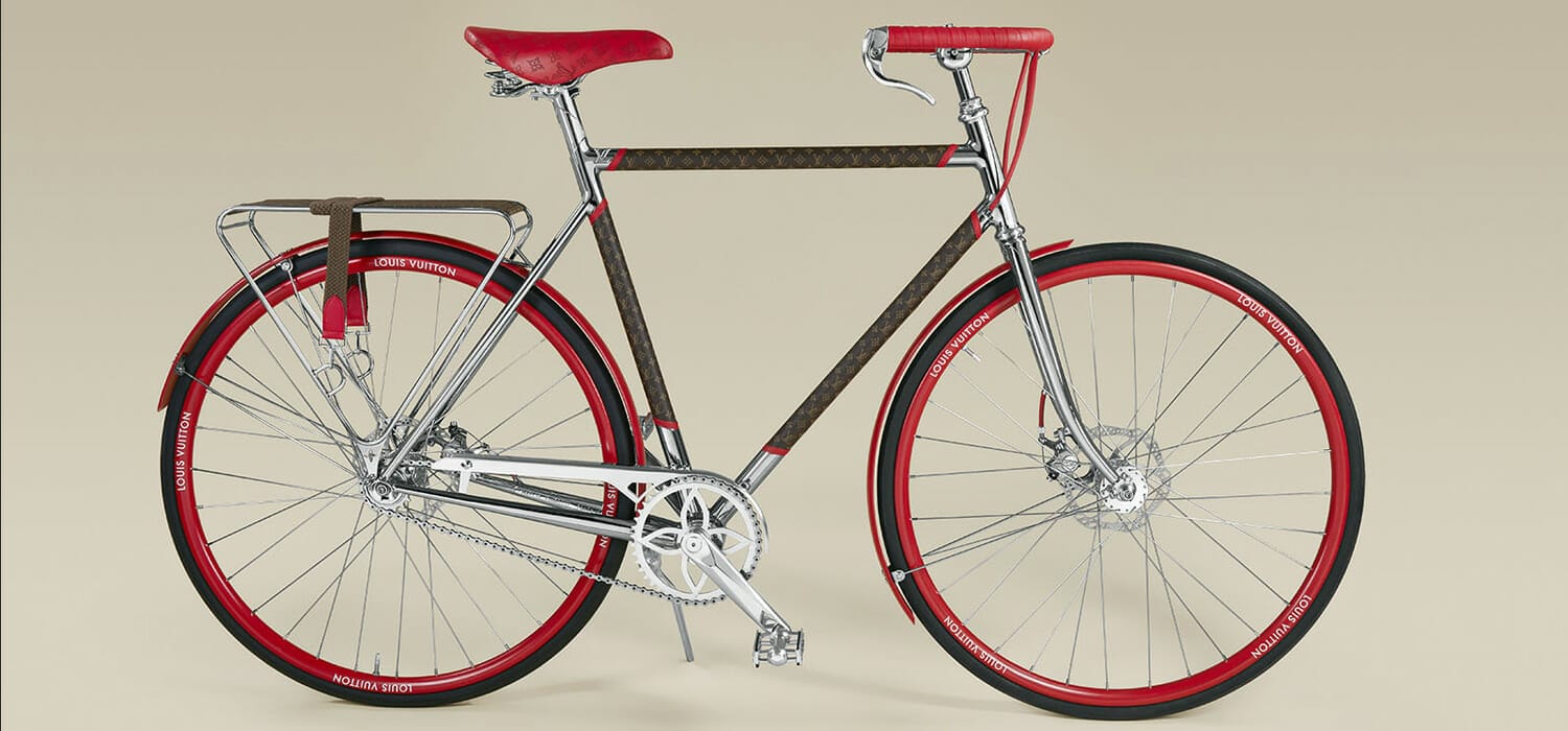Dai profumi alla bicicletta: da Vuitton la pelle non manca mai