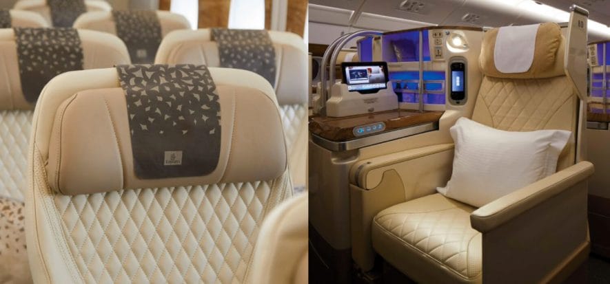 La pelle Boxmark conquista Emirates e vola sugli Airbus A380