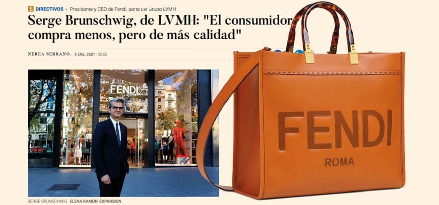 Fendi's ethics are clear and round: free leather in free fashion