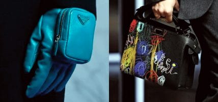 Fendi, Etro, Prada: the new accessories for men on show in Milan