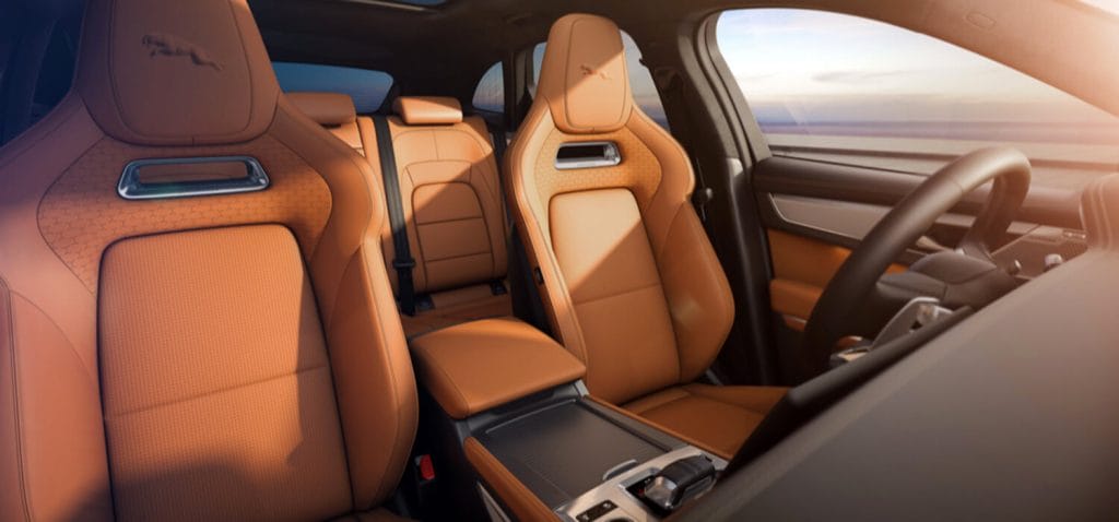Jaguar designers explain the added value of leather