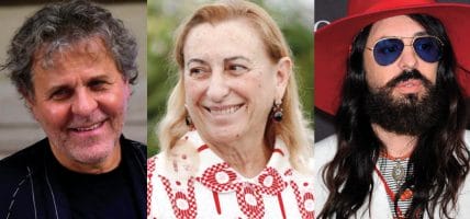 Gli ispiratori globali della moda sono tre 3 e sono italiani