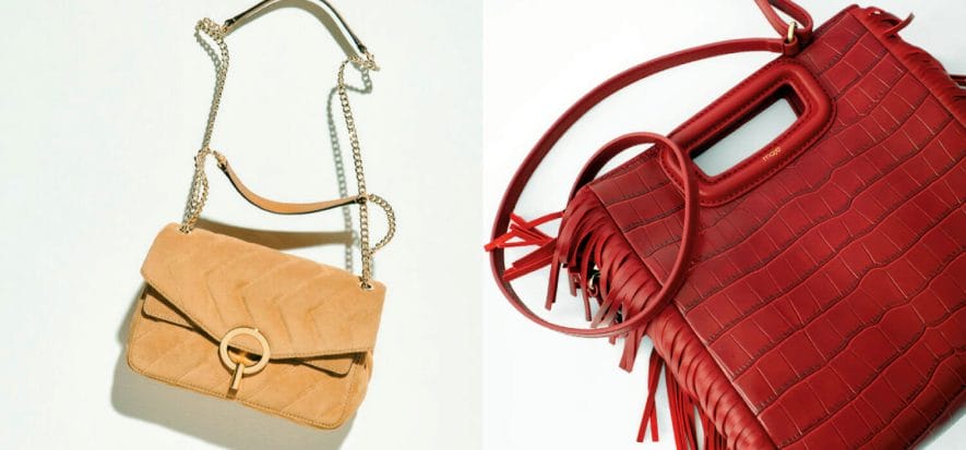 The M handbag by Maje and the Yza model by Sandro soften the blow for SMCP’s 2020