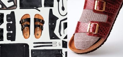 Birkin leather + Birkenstock sole, a collective forges Birkinstock
