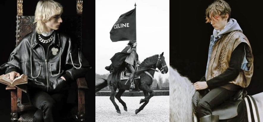 Gothic, '90s, punk: Celine's new romanticism wears leather