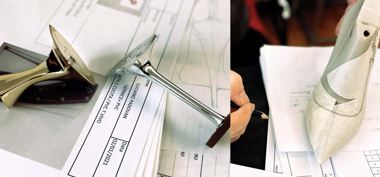 The relaunch of Luciano Padovan is sneaker free: only heels