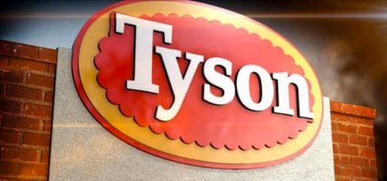 Tyson Foods: il bovino cresce, ma il primo trimestre fa -7,7%