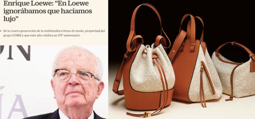 We do things well, we didn't know it was luxury: 175 years of Loewe