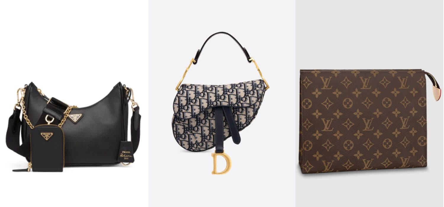 Dior Gucci LV 15 bags whose prices have risen the most