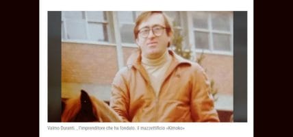 La filiera saluta Valmo Duranti (77 anni), fondatore di Kimoco