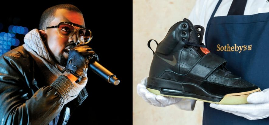 Un milione e 800.000 dollari: Kanye West spazza via Michael Jordan