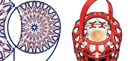 Objets Nomades: Vuitton + Zanellato/Bortotto + pelle per Lanterne