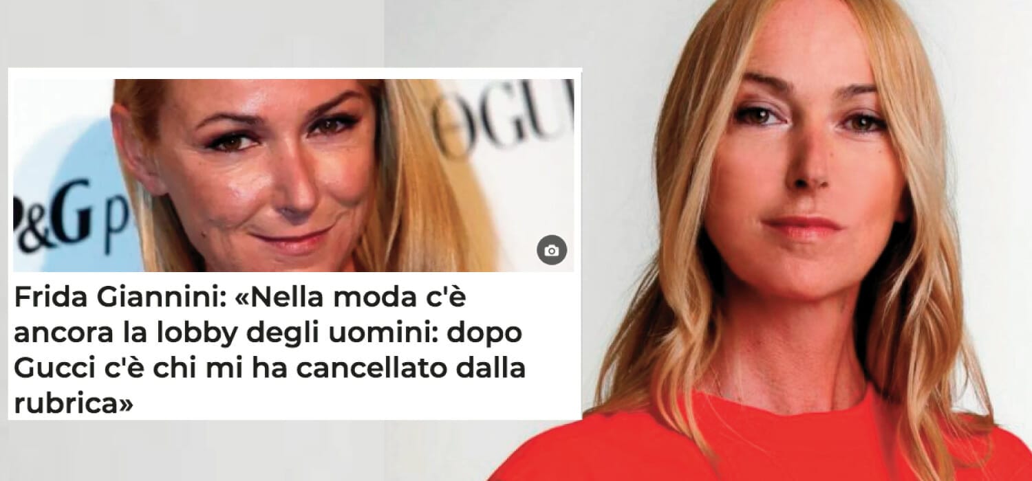 Frida Giannini: con marketing e bruttezza il lusso non va lontano