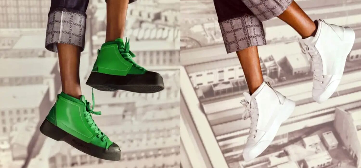 C’è sempre una prima sneaker: ecco quella di JW Anderson