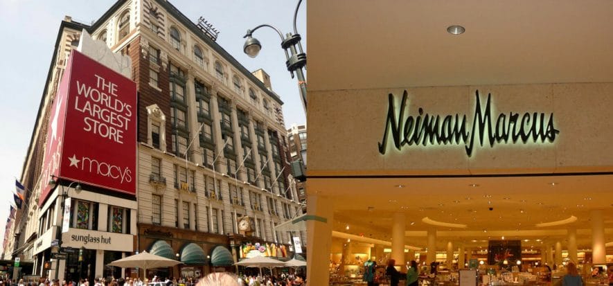 Stimuli for consumption are working, Macy's and Neiman Marcus fly
