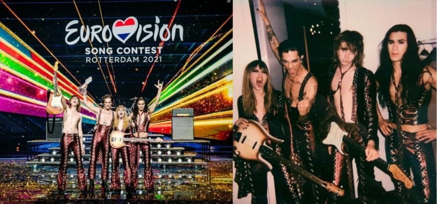 Eurovision, con i Månesksin trionfa anche la pelle made in Italy