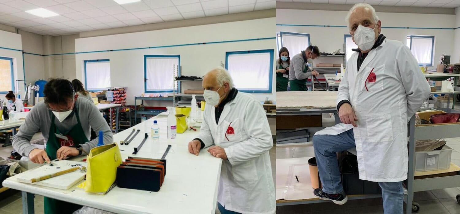 L’insegnamento di Orsini, maestro dell’Alta Scuola di Pelletteria