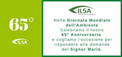 ILSA festeggia i 65 anni di attività parlando di sostenibilità