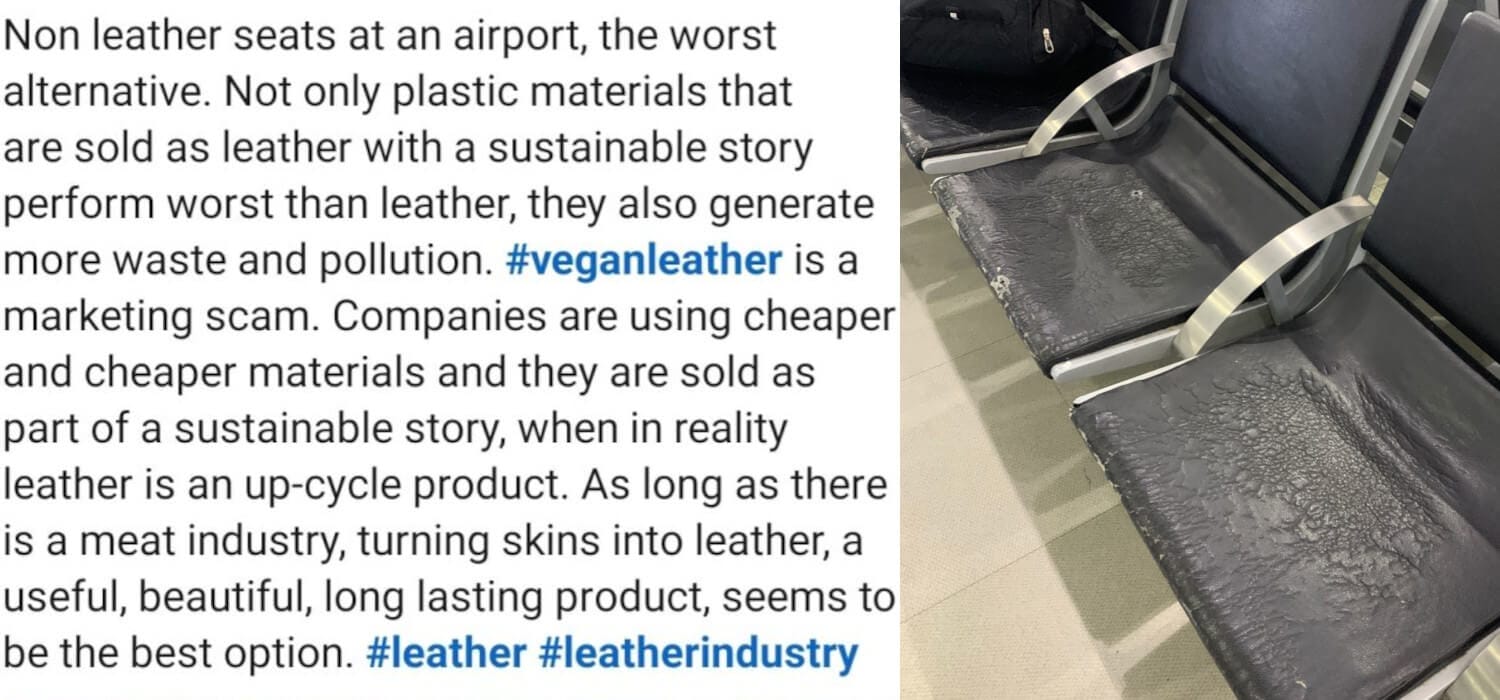 Su LinkedIn si parla dei limiti delle imitazioni della pelle