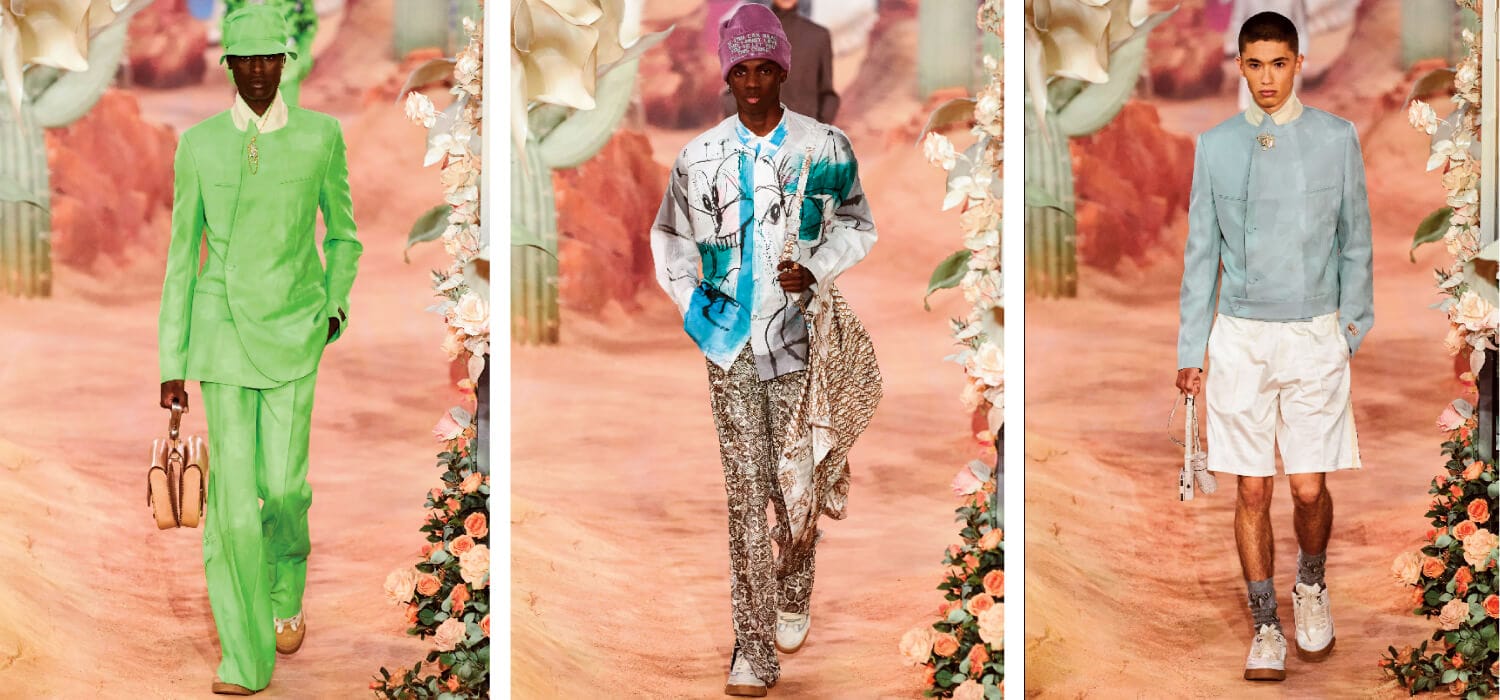 Kim Jones con Travis Scott: Dior sfila nel Paese delle Meraviglie