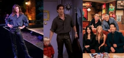 Il romanticismo dei pantaloni di pelle della reunion di Friends