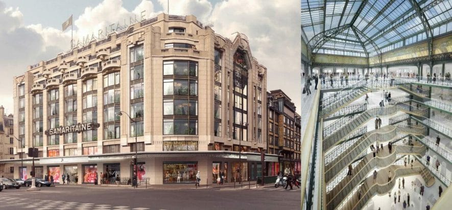 Le Samaritaine can now open: physical retail turns on its engines