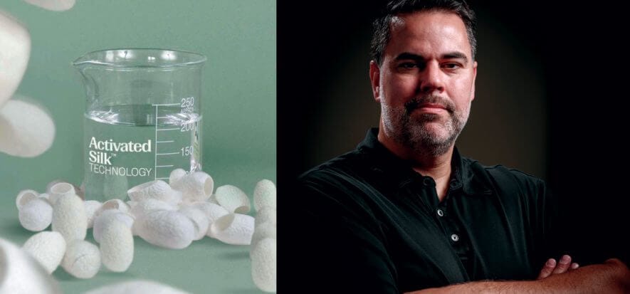 Le finiture sostenibili con la biotecnologia Activated Silk