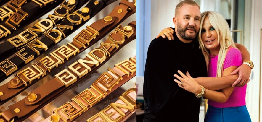 The courageous (and productive) swap between Versace and Fendi