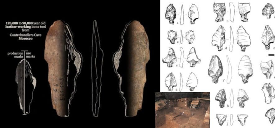 Two archeological sites bring a 100,000-year-old tannery to light