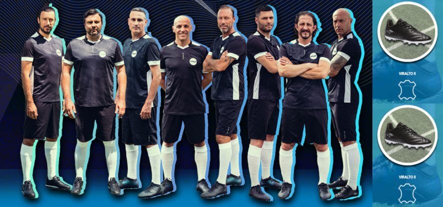Decathlon schiera le scarpe da calcio in pelle (coi vecchi bomber)