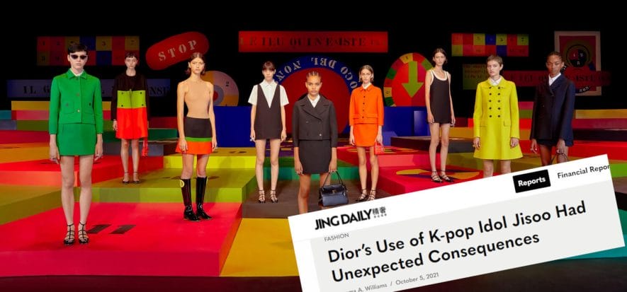 Jing Daily condemns Dior: “Gaffes and bad Prada copie”