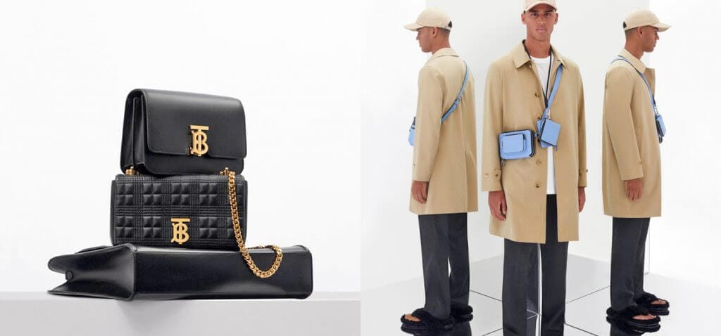 Full price and handbags reward Burberry’s half year