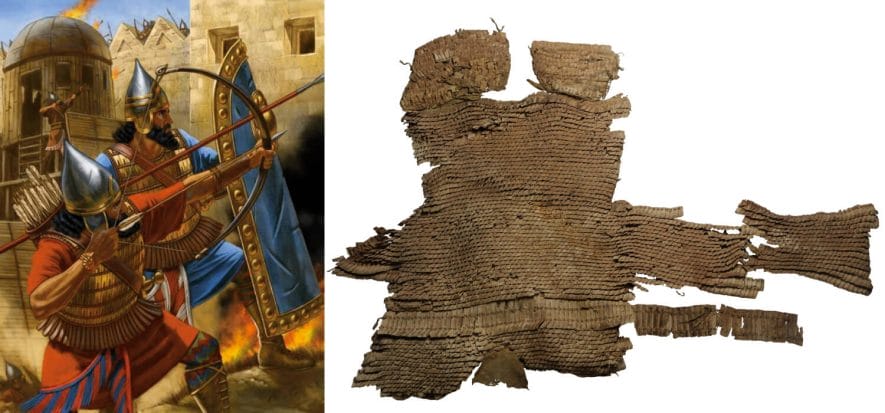 I 2.700 anni di questa incredibile armatura in scaglie di cuoio