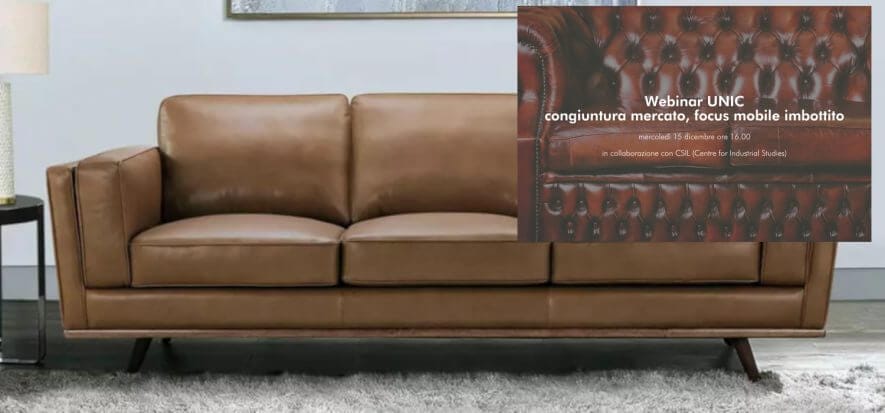 Il webinar di UNIC e CSIL sul mercato del mobile imbottito