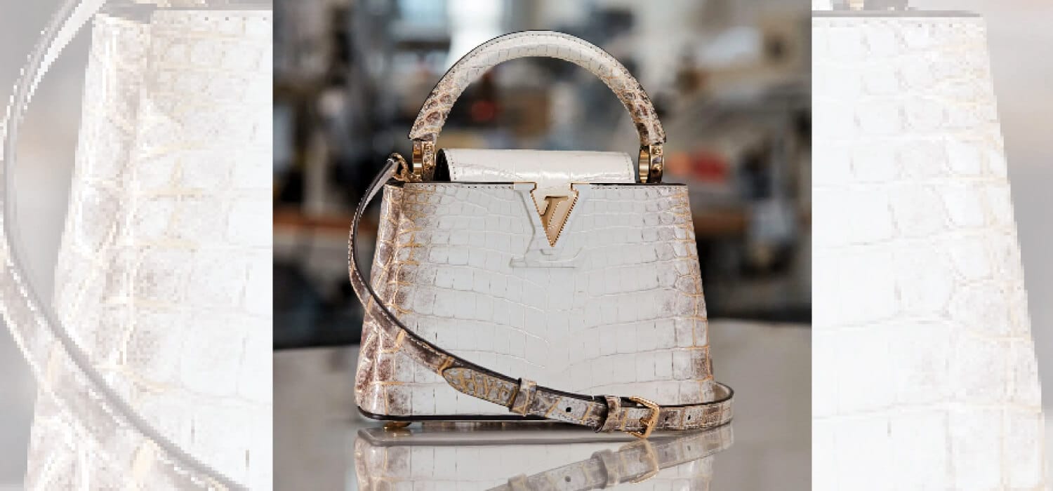 Louis Vuitton Capucines Bags in Ostrich, Python And Crocodile
