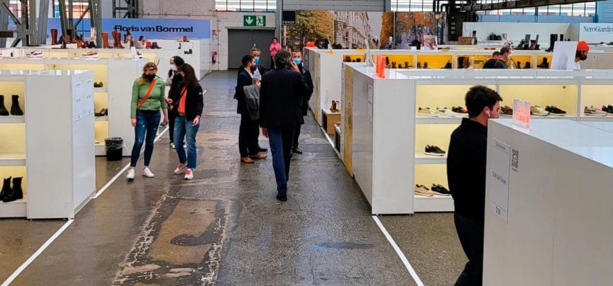 Italiani a Shoes Düsseldorf: discreta affluenza, acquisti limitati